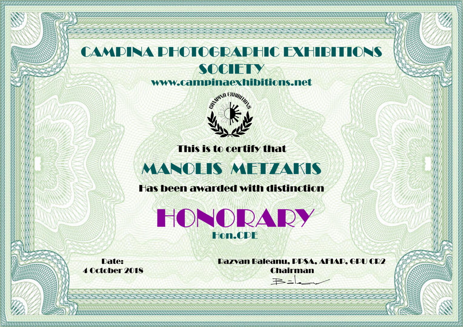 MANOLIS METZAKIS HONORARY Hon.CPE scaled