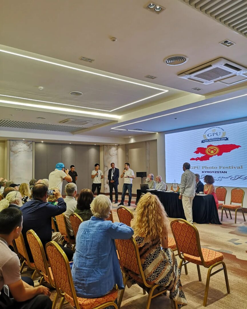 Gala Dinner of the 6th GPU Photo Festival 2023 in Kyrgyzstan