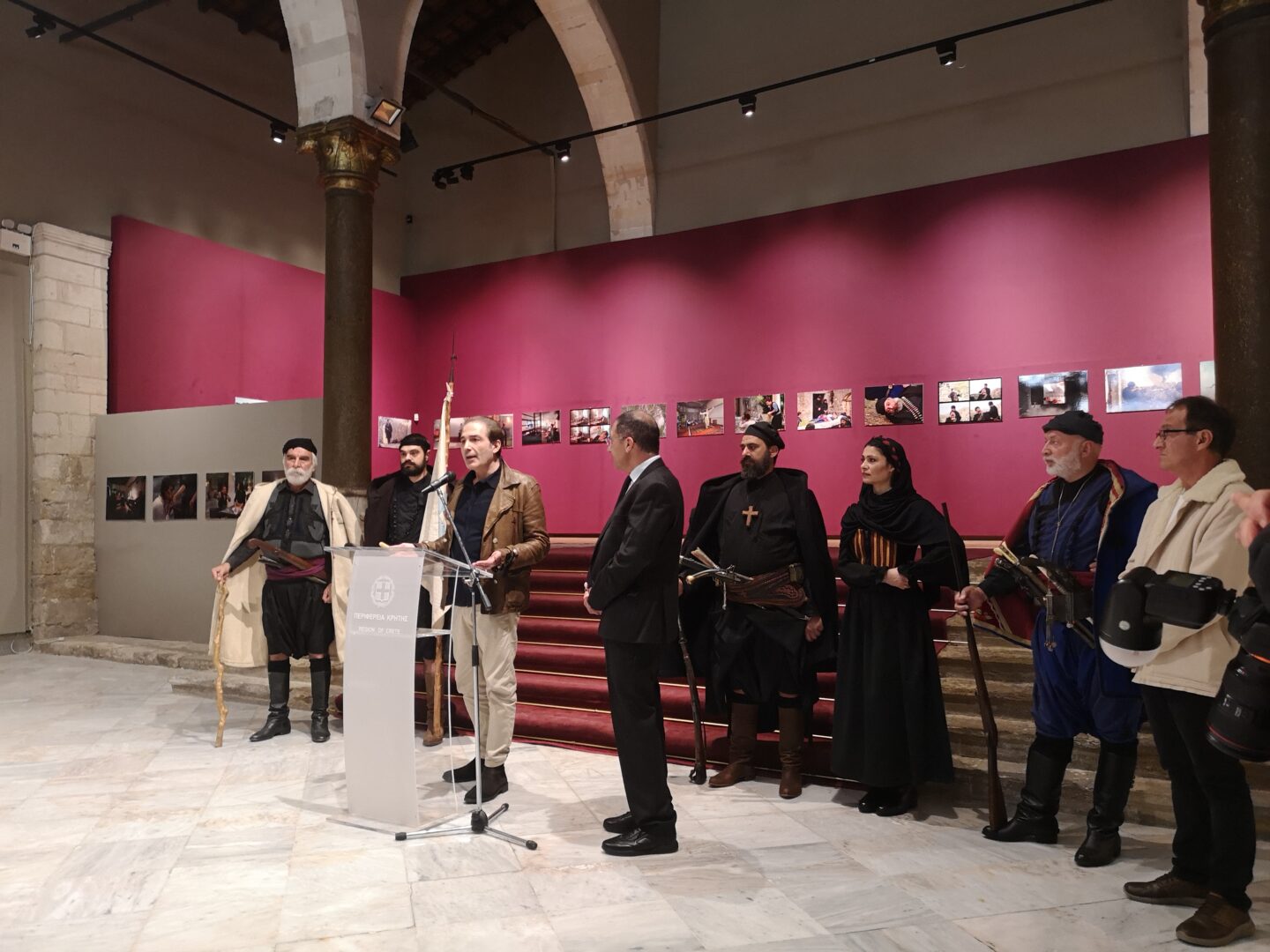 The Opening Ceremony of my photographic Exhibition!
