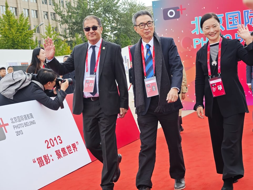 The President of GPU Manolis Metzakis attending the Photo Beijing 2025!