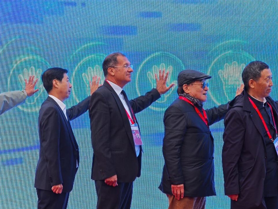 The President of GPU Manolis Metzakis attending the Photo Beijing 2025!