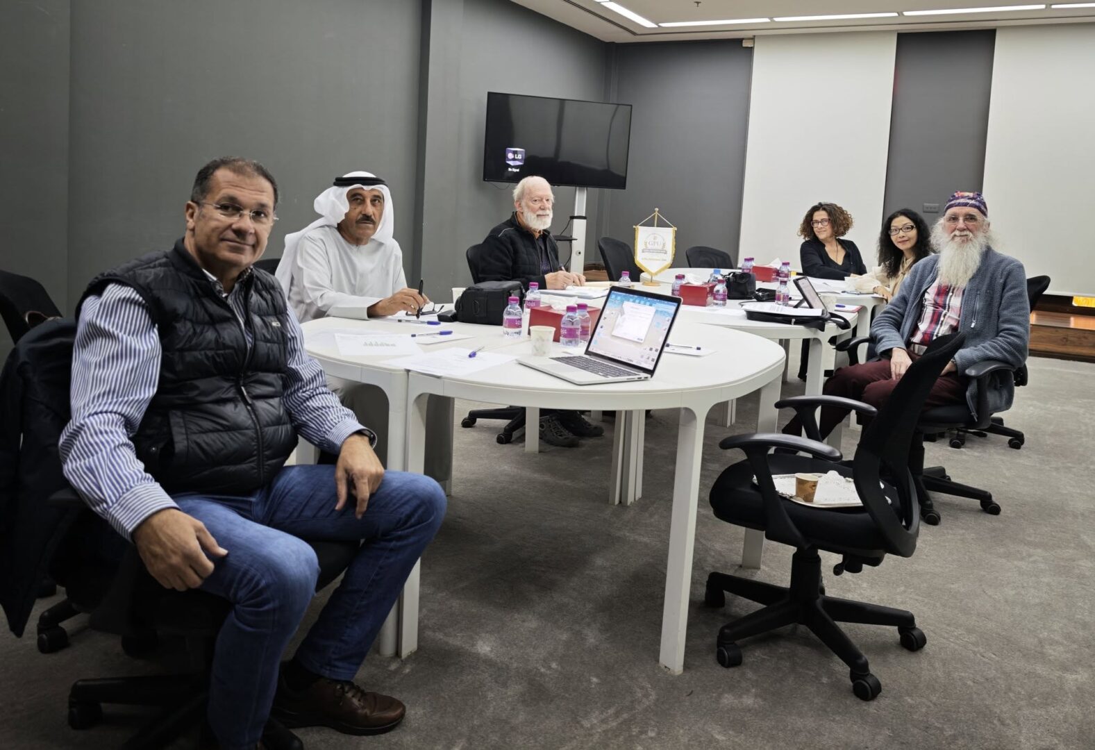 GPU Board Meeting in the new GPU International Photographic Center at Doha Photographic Center in Qatar!