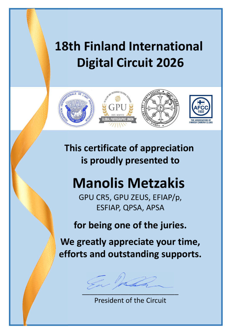 Member of the jury in 18th Finland International Digital Circuit 2026!